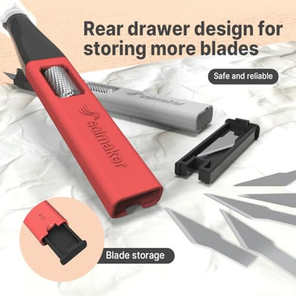 Precision Craft Knife, #11 Blade Storage, 3-Pack Grey - color: Grey*3pcs
