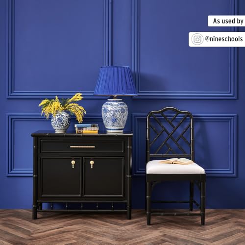 Annie Sloan Wall Paint (Napoleonic Blue, 4 Fl Oz Tester) - color: Napoleonic Blue, size: 4 Fl Oz (Pack of 1)