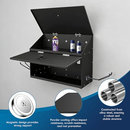 Magnetic Spray Booth Box, Wall-Mounted Spray Booth Storage