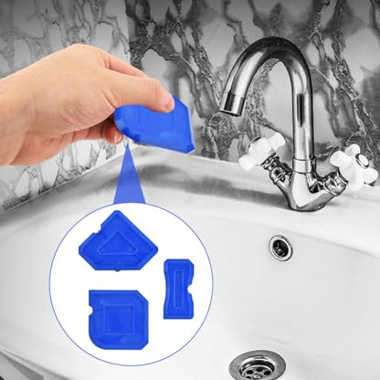 Caulking Tool 3 in 1, Silicone Caulk & Grout Remover Tool