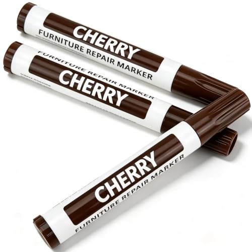 Wood Furniture Repair Pen Fix Scratches Floor Cabinet Table Door (CHERRY)