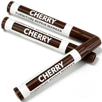 Wood Furniture Repair Pen Fix Scratches Floor Cabinet Table Door (CHERRY)