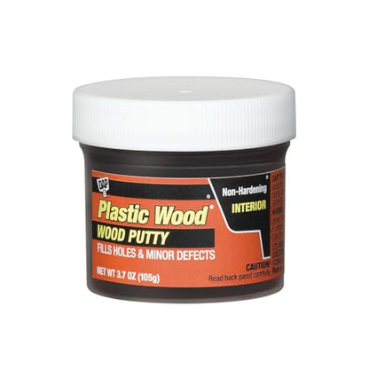 DAP Plastic Wood Wood Putty, Ebony, 3.7 oz (7079821266)