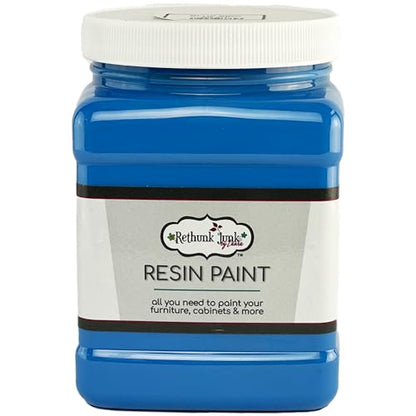 Rethunk Junk Resin Paint - 32floz (Blue Bird) - color: Blue Bird