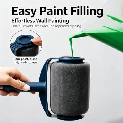Sponge Paint Roller Kit,Detachable Lint Roller,Household Cleaning Roller