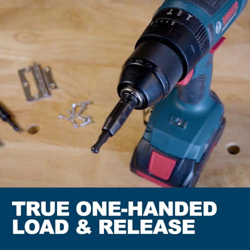 Bosch CC2430 Clic-Change 1/4in Self-Centering Drill Bit Set (3 Piece) - style: Industrial