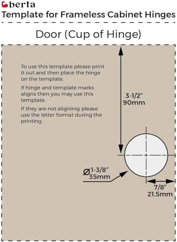 40-Pack Full Overlay Frameless Soft-Close European Hinges - size: 40 Pieces