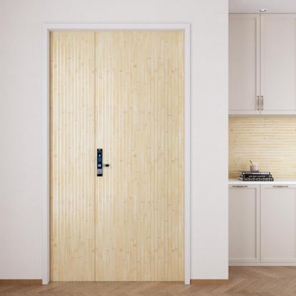 YENHOME Bamboo Wood Contact Paper for Cabinet Peel and Stick Wood Wallpaper - size: 17.7" x 276"