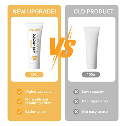 Drywall Repair Kit 2 Pack Wall Patch Repair Kit Spackle Wall Repair Paste - size: 2 Pack