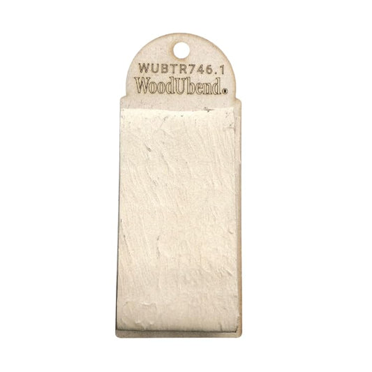 WoodUBend Pack of Two Stucco Texture Trims TR746.1-100x6x0.1cm - Heat Bendable & Flexible Wood Trims - DIY Craft, Furniture & Home Decor - Easy to Apply & Paint - Versatile & Reusable - size: TR746.1WUB