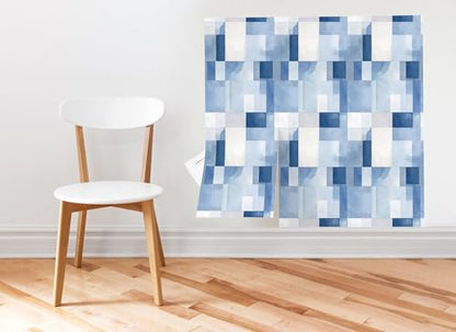 Peel and Stick Wallpaper Sheets, Out of The Blue, 12-Pack - style: Out of the Blue