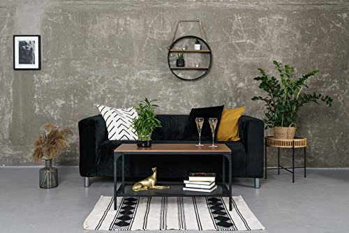 Velvet Klippan Loveseat Cover Klippan Couch Cover Removable Slipcover-Black - color: Velvet-black, size: Velvet