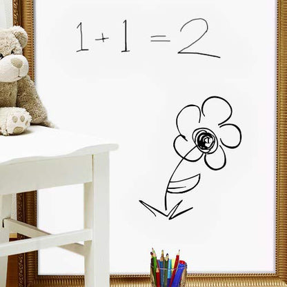 Chalkboard Blackboard Paint - Matte Finish [White] - (8.5oz Cover 32 sf) - color: White, style: 8.5oz Metal Can