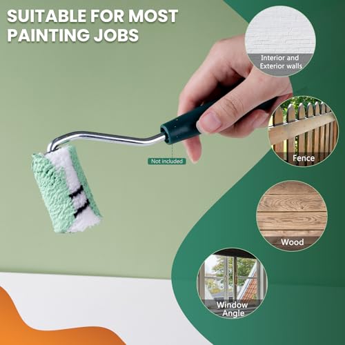 20 Pack 2 Inch Mini Paint Roller Cover, 3/8 Inch Nap - size: 2 Inch, 20 Pack