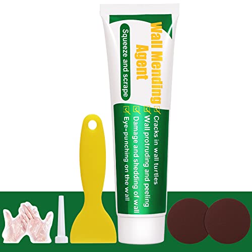 Wall Repair Patch Kit with Scraper, Drywall Repair Kit, Wall Mending Agent Easy to Fill Holes in Home Wall and Quick Repair - color: 1 Pack