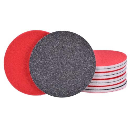 10Pcs 5 Inch Hook and Loop Sponge Sanding Disc, 150 Grit - size: 5 Inch 150 Grit