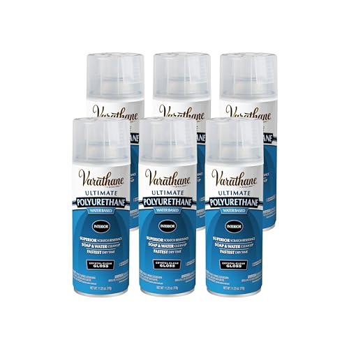 Varathane Ultimate Semi-Gloss Clear Polyurethane - color: Gloss, size: 11.25 Ounce (Pack of 6)