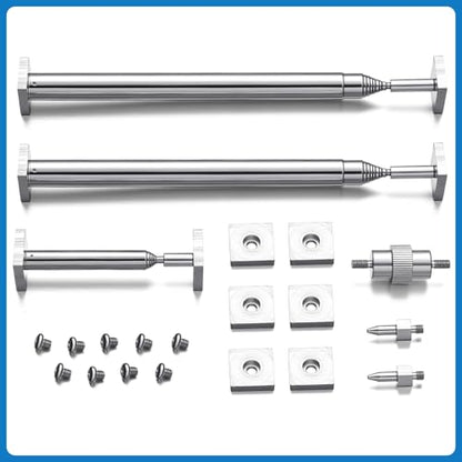 3 Pack Extendable Measuring Stick Tool Set Pinch Stick for Woodworking