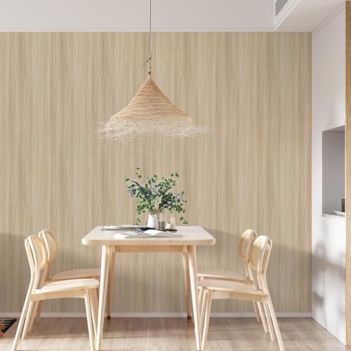 Wood Grain Contact Paper Walnut Wood Peel and Stick Wallpaper - color: Walnut, size: 15.7" x 472"