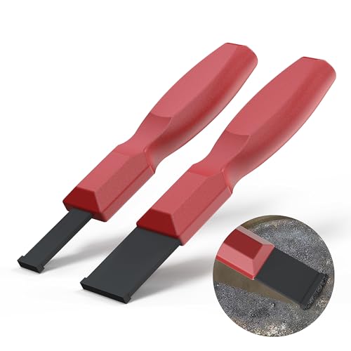 Carbide Scraper, Super Carbide Gasket Scraper for Metal and Automotive, 1-1/4 Inch and 5/8 Inch Carbide Scraper Set (2-Piece) - color: 1-1/4 inch and 5/8 inch