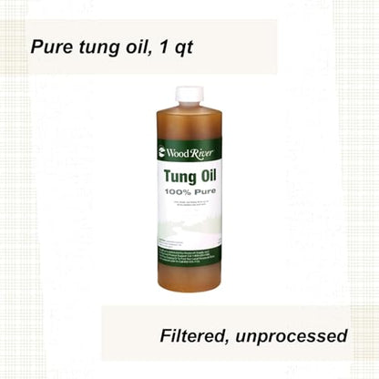Woodriver Pure Tung Oil Quart
