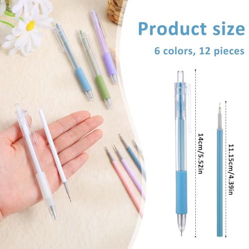 6 Pcs Knife Pen Craft Cutting Tools, Retractable Carving Knife Pen
