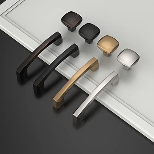 Asidrama 10 Pack Matte Black Kitchen Cabinet Knobs - color: Matte Black, size: Single Hole