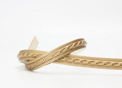Flexible Molding Trim for Wall, Mirror, Cabinet Edge Moulding 1/2" X 120", 0.3" Thickness,Self-Adhesive,Champagne Gold - size: 1/2 inch