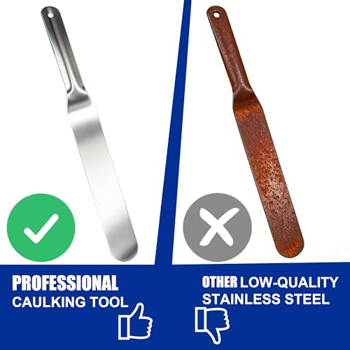 7-Piece Caulking Spatula Set,958-G01,Widths from 3/8" to 1-1/2