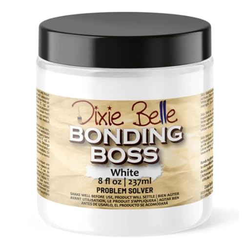 Dixie Belle Paint Company Bonding BOSS Paint Primer - White (8oz) - color: White, size: 8 Fl Oz (Pack of 1)