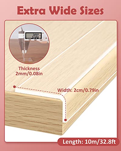 Corner Protector Baby Proofing Clear Edge Protector Furniture 32.8ft - size: 0.8in x 32.8ft