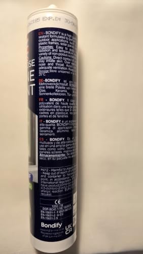 Waterproof Clear Silicone Caulk for Window & Door, Kitchen & Bathroom, Silicone Sealant Clear, Solvent Free, 10oz Cartridge, Ideal for Sink, Sanitary, Bath, Shower Sealant, Window Frame Sealant - size: CLEAR - 1PC