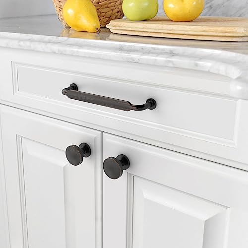 Asidrama 30 Pack Oil Rubbed Bronze Kitchen Cabinet Knobs for Dresser Drawers - Zinc Hardware - color: Oil Rubbed Bronze, style: 30 Pack