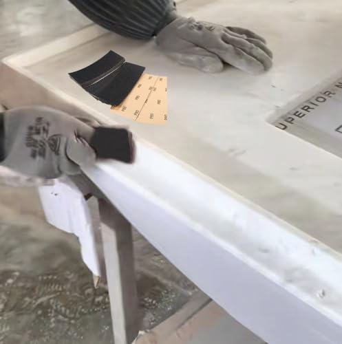 30Pcs 9 x 3.6 Inchs 80 Grit Wet and Dry Handmade Universal Sanding Sheets, Suitable for Woodworking Furniture/Automobiles/Metal/Lacquer Polishing Sandpaper - style: 80 Grit
