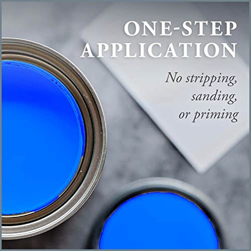 AMY HOWARD AT HOME - One Hour Miracle Paint - Water-Based Enamel Paint - Scrubbable Eggshell Finish Furniture Paint - All In One Paint - No Stripping, Sanding, or Priming - 32 OZ - American Dream - color: American Dream