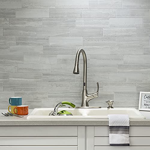 Aspect Peel and Stick Collage Tile in Roman Slab (Sample) - color: Roman Slab, size: Sample Piece