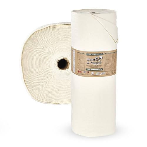 The Warm Company - Warm & Natural Cotton Quilt Batting – 45" x 40 Yard Bolt – Premium Quilt & Craft Batting for Sewing & Quilting Projects - size: 45" x 40 Yard Bolt