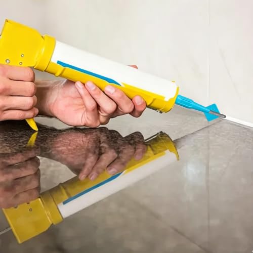 Caulk Tips Silicone Finishing Nozzle, 5 Size Caulk Tool Set