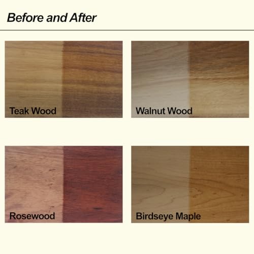 woodfood Wood Care Oil - Protection for Wood & Bamboo Cutting Boards, Furniture, Flooring, Toys and Salad Bowls (Neutral-Scent Free, 300ml / 10.2oz)