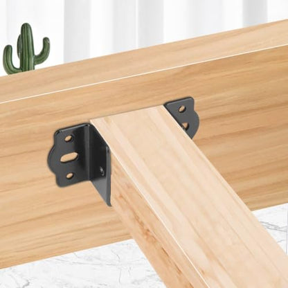 Bed Frame Center Support Brackets, Bed Frame Brackets Adapter U-Shape Bed Supporters Hardware For Headboard And Footboard(35mm) - size: 35mm