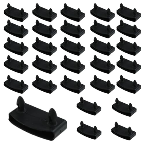 yukata 30 Pack Bed Slat Holders, 50 x 9 mm End Caps for Bed Frames
