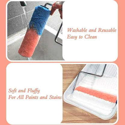 King Origin Paint Roller Covers, 18 Pack, 9 Inch Paint Roller - size: 18 PCS, 9-Inch
