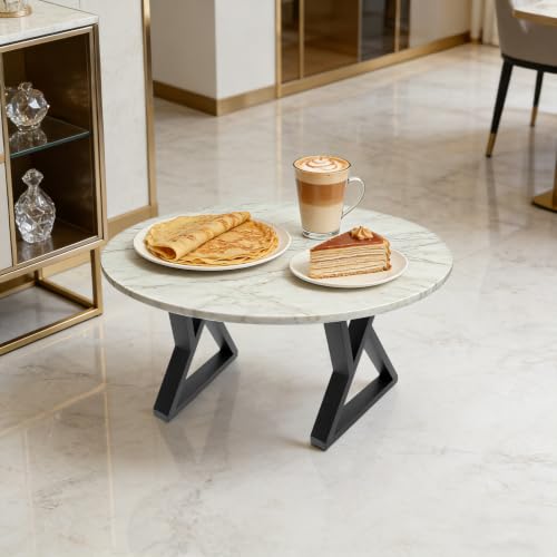 16 Inch Metal Table Legs Set of 2, 440 lbs Capacity Desk Legs - size: 16 Inch