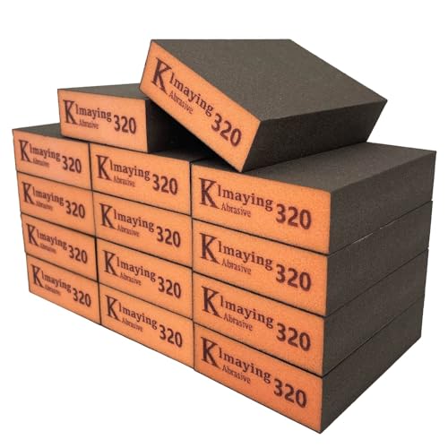 Sanding Sponge, 320 Grit Assortment Sanding Block, 14 Pack - size: 320grit-14PCS
