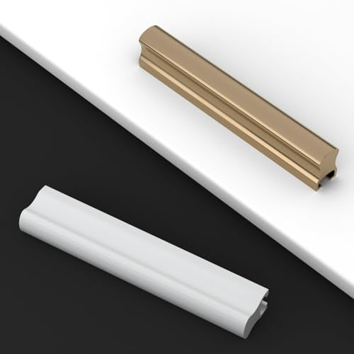 Peaha 10 Pack Adjustable Champagne Bronze Cabinet Pulls Overall Length 4" - color: Champagne Bronze, size: 1"-4"(25mm-102mm)