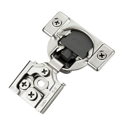 Soft Close Hinges for Kitchen Cabinet Hinges, 5/8 Inch Overlay, 50 Pack - size: 5/8 inch Overlay