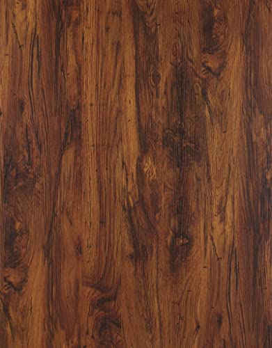 Dimoon Wallpaper 59"x15.7"Wood Contact Paper Brown Waterproof Wood Peel and Stick Wallpaper Thicken Texture Wood Wallpaper Removable Yellow Rustic Wood Grain Self-Adhesive Vintage Cabinet Table Roll - size: 15.7" x 59"