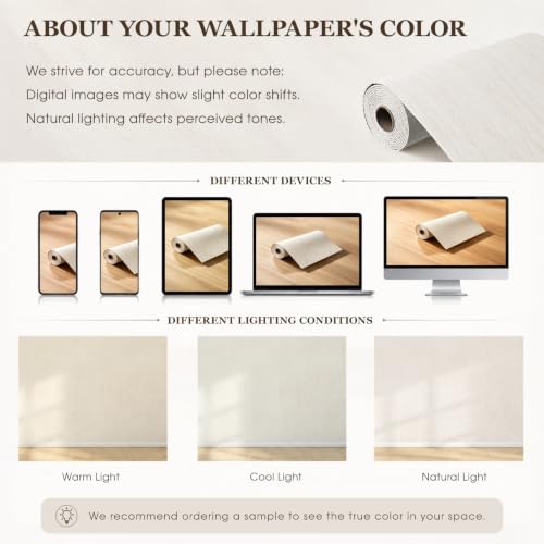 Peel and Stick Faux Travertine PVC Wall Panels, Light Beige, 15.7"x118" - color: Light Beige