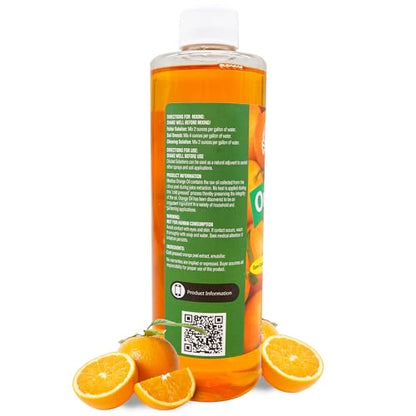 Medina Orange Oil Cleaner & Degreaser Concentrate, 16oz - size: 16 Fl Oz (Pack of 1)