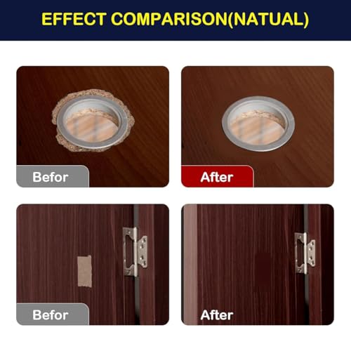 White Wood Filler, 9.87 oz Wood Putty Furniture Repair Kit - color: White